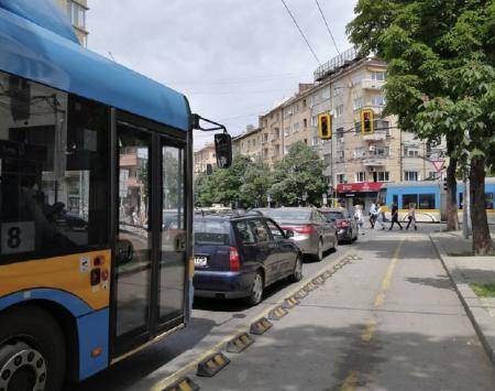 Sofia is a car city - at the cost of public transport.