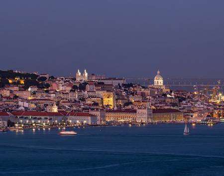 Panoramic of Lisbon