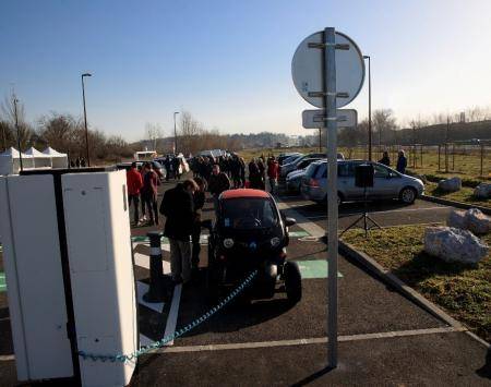 COMMUTE carpooling parking lot and electric charging station - Source: Toulouse Métropole