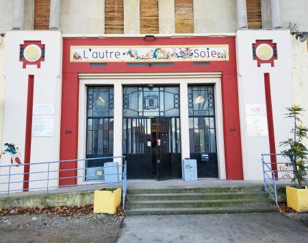 Entrance to the historic building, Jeanne d’Arc Residence