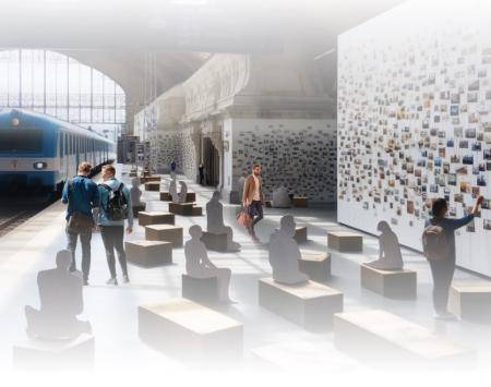 One of the 4 scenarios elaborated during the NEXT COGHENT workshop reusing the CoGhent building blocks (photo credit: Strategic Design Scenarios).