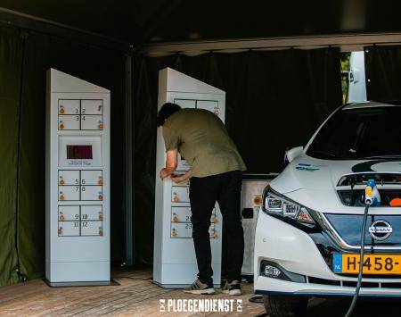 AirQon providing power at Ploegendienst Festival (Source: facebook.com/airqon)