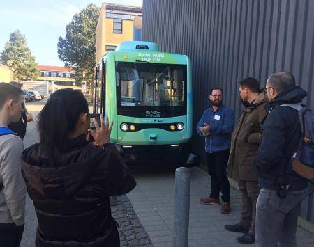 A newly developed app will collect data from 500 passengers testing self-driving shuttles at DTU in the LINC project