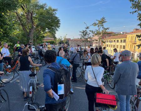 community members exploring Air-Break interventions