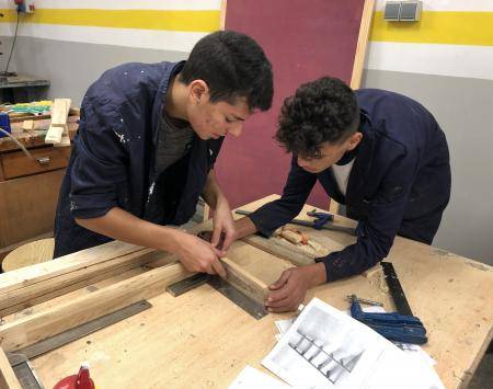 Rehabilitation works within the Yes We Rent! project