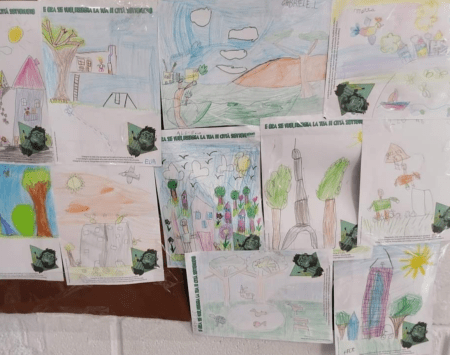 Children's workshop within the PUJ project. Photo PUJ project