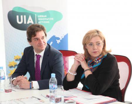 Corina Creţu visit MILMA