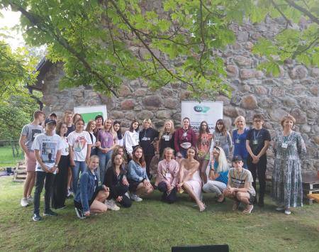 Young participants taking part in career education