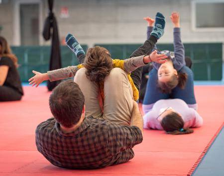 Children taking part to CAPACITYES organised participatory activities